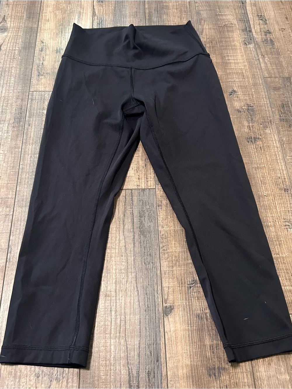 Lululemon Wunder Under 21” Crop High Rise Leggings Full-On Luxtreme Black 6